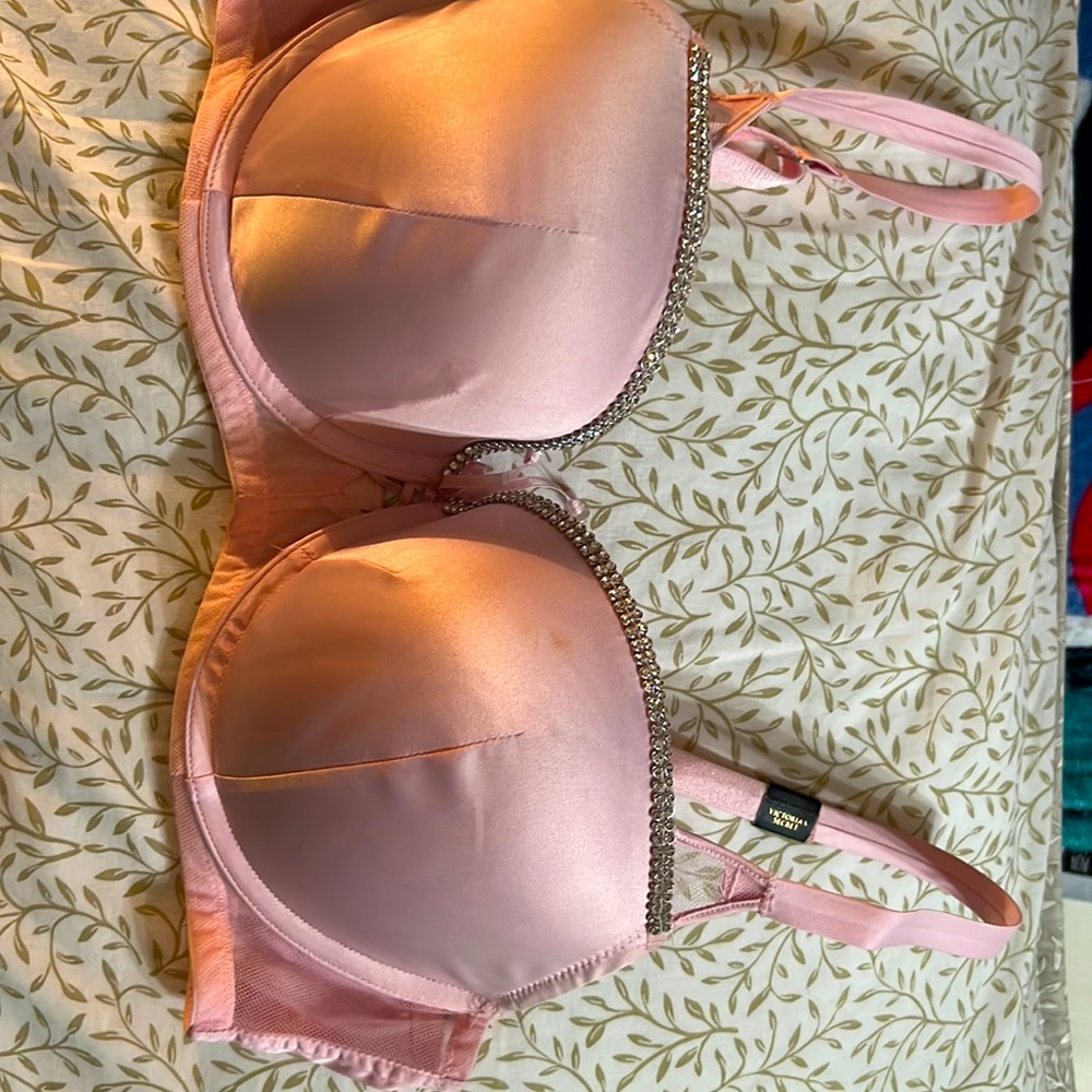 Pink Victoria secret bra